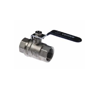 Brass Nickle Plated Ball Valve Full Bore