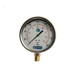 Pressure Gauge 100MM DIAL 3/8? BSP